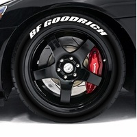 BF GOODRICH Tire Lettering - Tyre Letters