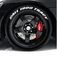 CALL 1800 TRACY Tire Lettering - Tyre Letters