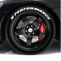 N PERFORMANCE Tire Lettering - Tyre Letters Hyundai I30N