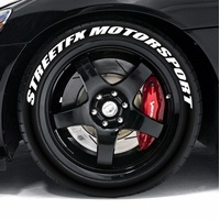 STREETFX MOTORSPORT Tire Lettering - Tyre Letters