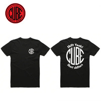 CUBE Speed - Shift Yeah! Mens black T-shirt. Quality ascolour 100% cotton