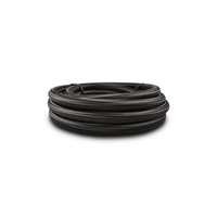 10ft Roll of Black Nylon Braided Flex Hose AN Size: -20 Hose ID 1.125"