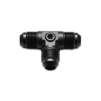 Male AN Flare Tee Fitting with 1/8" NPT Port Size: -6AN