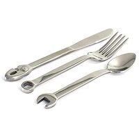Wrenchware 3-Piece Silverware Cutlery Set