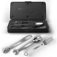 Wrenchware MINI 3-Piece Silverware Cutlery Set