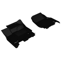 3D MAXpider 2015-2020 Ford F-150 Sprcab/Sprcrew Kagu 1st Row Floormat - Black