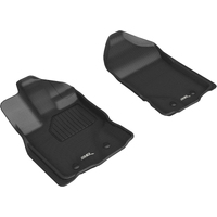 3D MAXpider 2019-2020 Ford Ranger Kagu 1st Row Floormat - Black