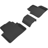 3D MAXpider 2016-2020 Honda Civic Kagu 2nd Row Floormats - Black