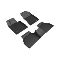 3D MAXpider 20+ Hyundai Sonata Kagu 1st & 2nd Row Floormats - Black