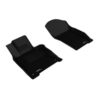 3D MAXpider 2014-2017 Infiniti Q50 Kagu 1st Row Floormat - Black