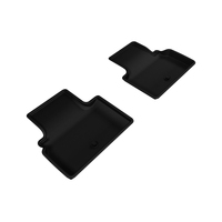 3D MAXpider 2014-2020 Infiniti Q50/Q60 Kagu 2nd Row Floormats - Black