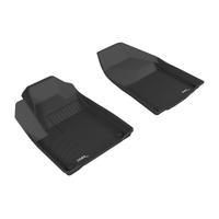 3D MAXpider 2015-2020 Jeep Cherokee Kagu 1st Row Floormat - Black