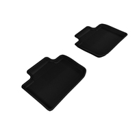 3D MAXpider 2014-2020 Lexus IS Kagu 2nd Row Floormats - Black