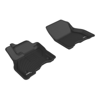 3D MAXpider 2013-2019 Nissan Leaf Kagu 1st Row Floormat - Black
