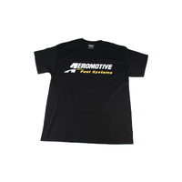 Aeromotive Logo T-Shirt (Black) - Large
