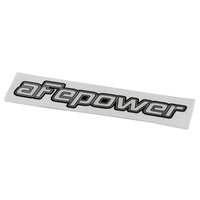 aFe Power Metalized .90in x 4in Decal