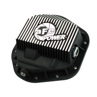 aFe Power Front Differential Cover 5/94-12 Ford Diesel Trucks V8 7.3/6.0/6.4/6.7L (td) Machined Fins