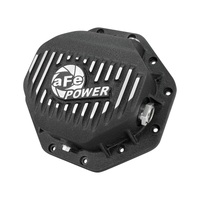 AFE Rear Differential Cover (Black Machined; Pro Series); Dodge/RAM 94-14 Corporate 9.25 (12-Bolt)