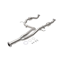 aFe Toyota Tacoma 16-17 V6-3.5L Twisted Steel Y-Pipe w/ Cat