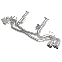 AFe MACH Force-Xp 304 Stainless Steel Cat-Back Exhaust Polished 2020 Chevrolet Corvette C8