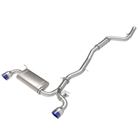 aFe POWER Takeda 2021 Toyota Supra 2.0L (t) 2.5in-3in 304 SS CB Exhaust w/ Blue Tips