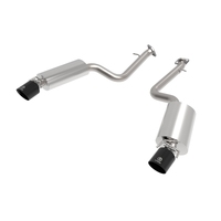 aFe Takeda 14-22 Lexus IS350 V6 2.5in. 304 Stainless Steel Axle-Back Exhaust System w/ Black Tip