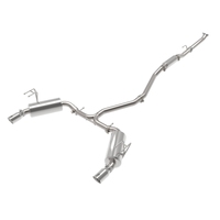 aFe POWER Takeda 2022 Honda Civic Stainless Steel Cat-Back Exhaust System w/ Polished Tip