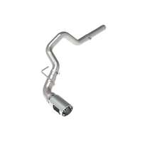 aFe Large Bore-HD 3in 409-SS DPF-Back Exhaust System w/ Polished Tip 14-19 RAM 1500 V6 3.0L (td)