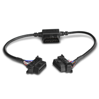 AMP Research PowerStep Plug N Play Pass Thru Harness - Black - Clip In OBD Plug (Ram & Toyota Only)