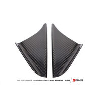 AMS Performance 2020+ Toyota GR Supra Anti-Wind Buffeting Kit - Gloss Carbon