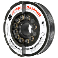 ATI Damper - 7.425in - Steel - 6 Grv - Duramax - 01-05 - LB7 & LLY - Ext Bal - 3 Ring - Diesel