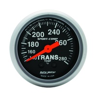 Autometer Sport Comp 140-280F Trans Temp Gauge
