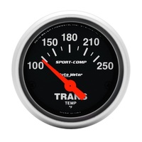 Autometer Sport Comp 100-250 F Trans Temp Gauge