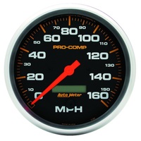 Autometer Pro-Comp 3 3/8in 160mph Electric Speedometer w/ LCD Odometer