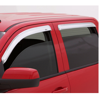 AVS 02-10 Ford Explorer (4 Door) Ventvisor Front & Rear Window Deflectors 4pc - Chrome