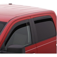 AVS 02-08 Dodge RAM 1500 Quad Cab Ventvisor Low Profile Deflectors 4pc - Smoke