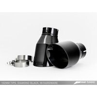 AWE Tuning Audi C7 A7 3.0T Touring Edition Exhaust - Dual Outlet Diamond Black Tips