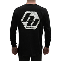 Baja Designs BD Black Mens Long Sleeve Shirt XX Large