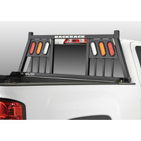 BackRack 99-23 Ford F250/350/450 (Aluminum Body) Three Light Rack Frame Only Requires Hardware