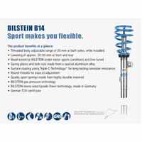 Bilstein B14 2004 Audi A4 Avant Front and Rear Suspension Kit