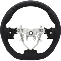 BLOX Racing 08-14 Subaru Leather Steering Wheel Black Stitching