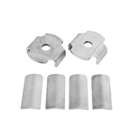 BMR 15-17 S550 Mustang Rear Cradle Steel Inserts Only Bushing Kit - Bare
