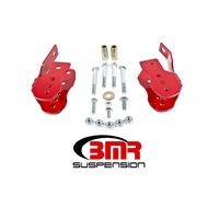 BMR 05-14 S197 Mustang Bolt-On Control Arm Relocation Brackets - Red