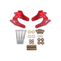 BMR 79-04 Ford Mustang Control Arm Relocation Bracket - Red
