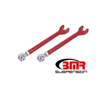 BMR 08-17 Challenger Lower Trailing Arms w/ Single Adj. Rod Ends - Red