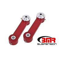 BMR 15-17 S550 Mustang Rear Lower Control Arms Vertical Link (Polyurethane) - Red
