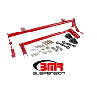 BMR 05-14 S197 Mustang Rear Bolt-On Hollow 35mm Xtreme Anti-Roll Bar Kit (Delrin) - Red