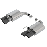 Borla 18-19 Ford Mustang GT 5.0L AT/MT 2.5in S-Type Axle Back Exhaust w/ Valves - Black Chrome Tips