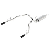 Borla 09-17 Dodge Ram 1500 5.7L V8 3in to Dual 2.5in Single Round Rolled Angle-Cut S-type Exhaust