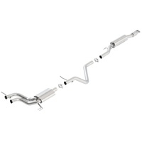 Borla 13-15 Hyundai Veloster Turbo 1.6L AT/MT FWD 2dr Dual Center Rear Exit Cat-Back Exhaust